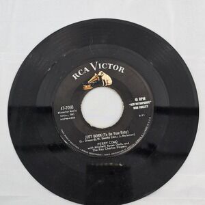Perry Como Just Born Ivy Rose 45 RPM Vinyl Record RCA Victor‎ 47-7050 7 Inch